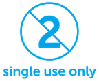 Single use only